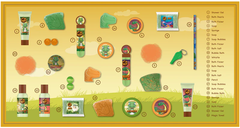 Accentera DINOPARK ADVENTURE Adventskalender voor kinderen