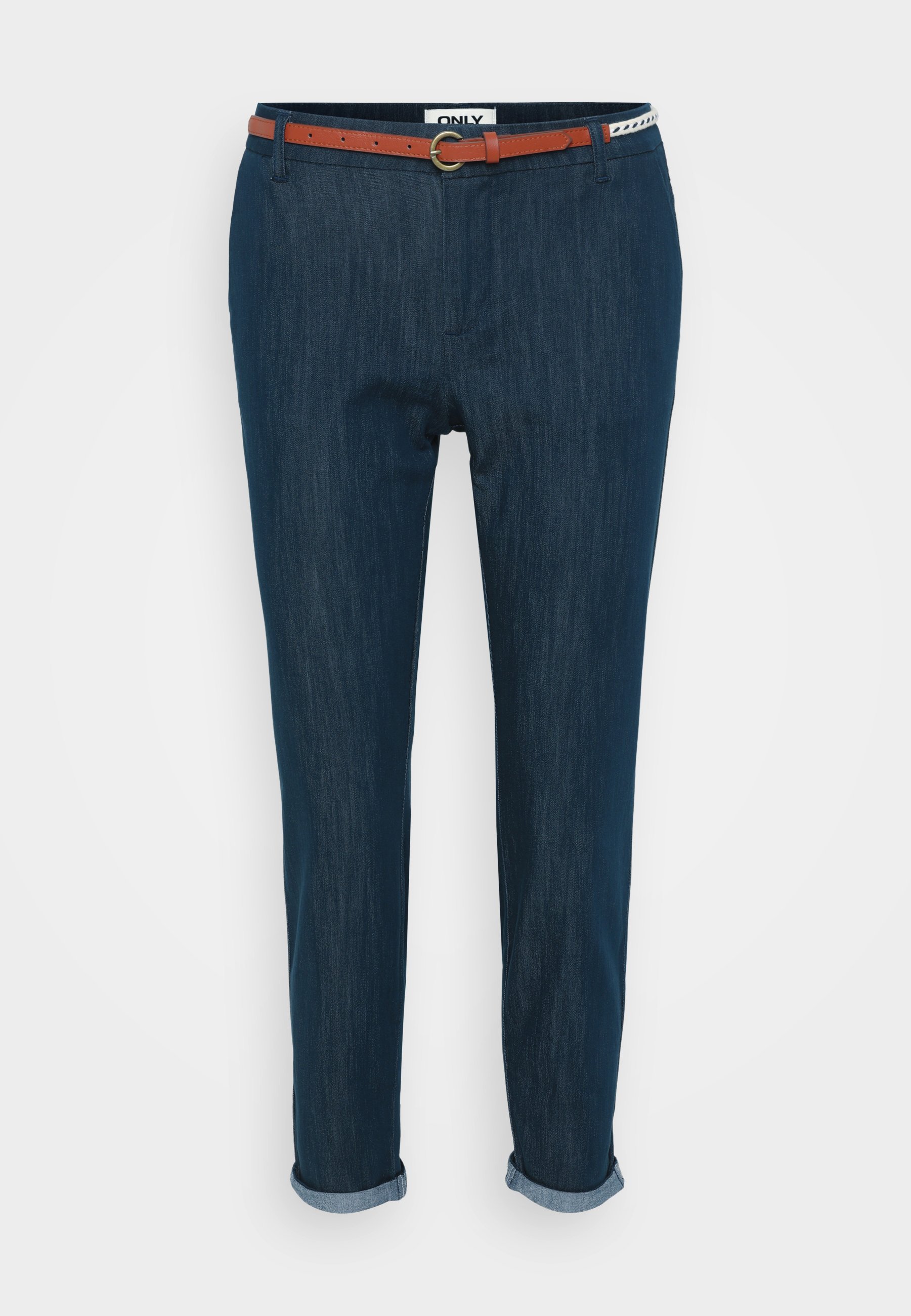 ONLY Petite ONLBIANA BELT - Chinos - total eclipse melange