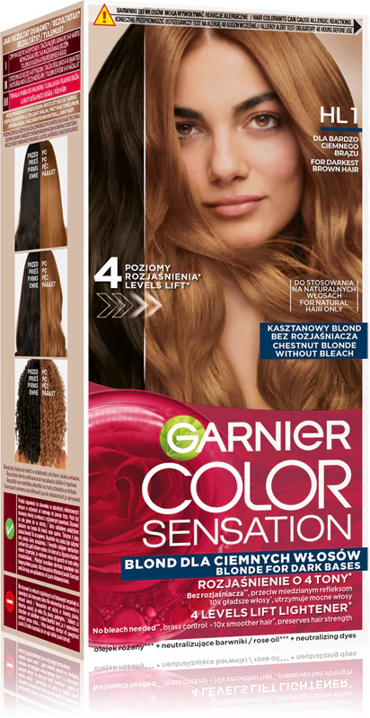 Barva na vlasy Garnier Color Sensation pro zesvětlení vlasů