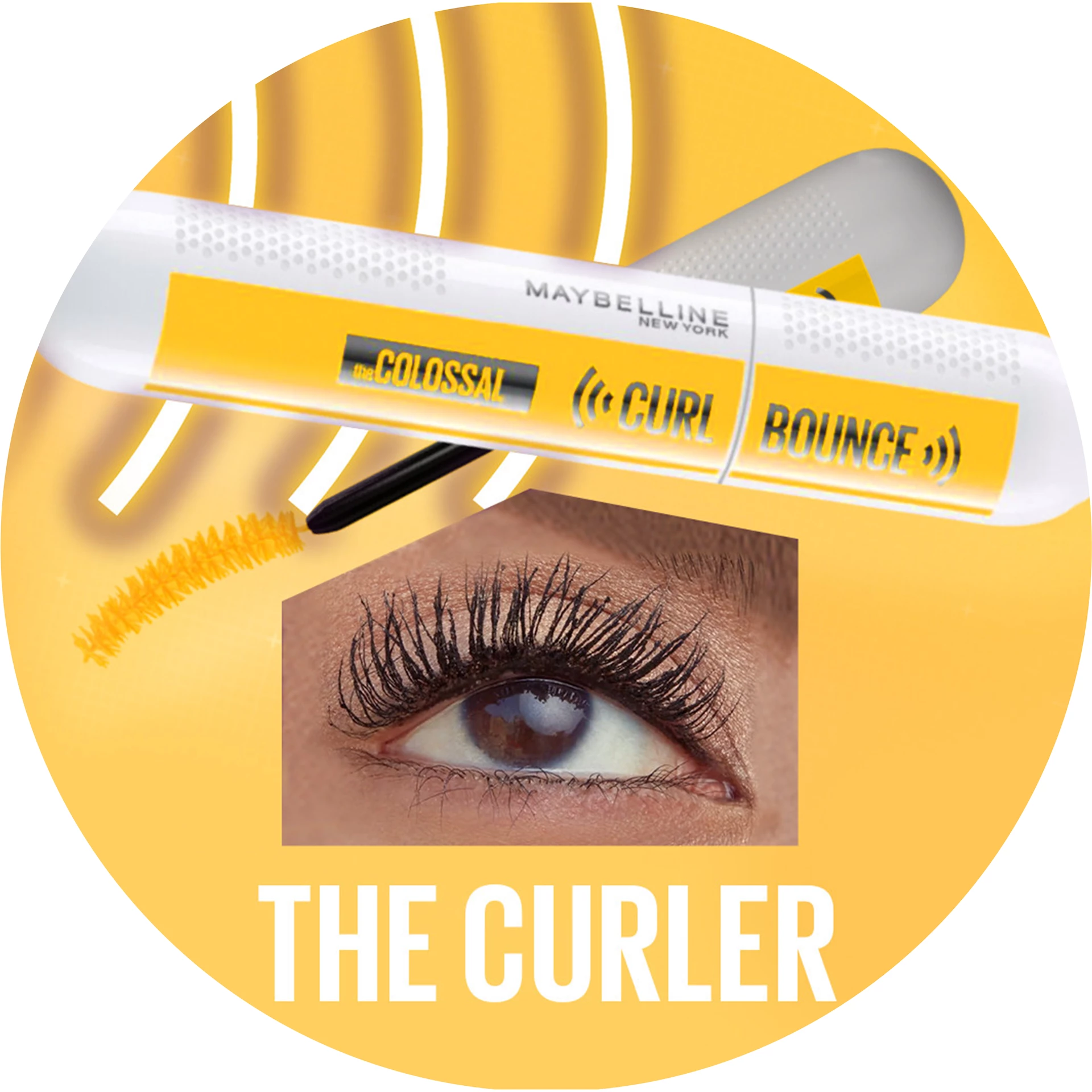 Rimel Colossal Curl Bounce Negru - Maybelline