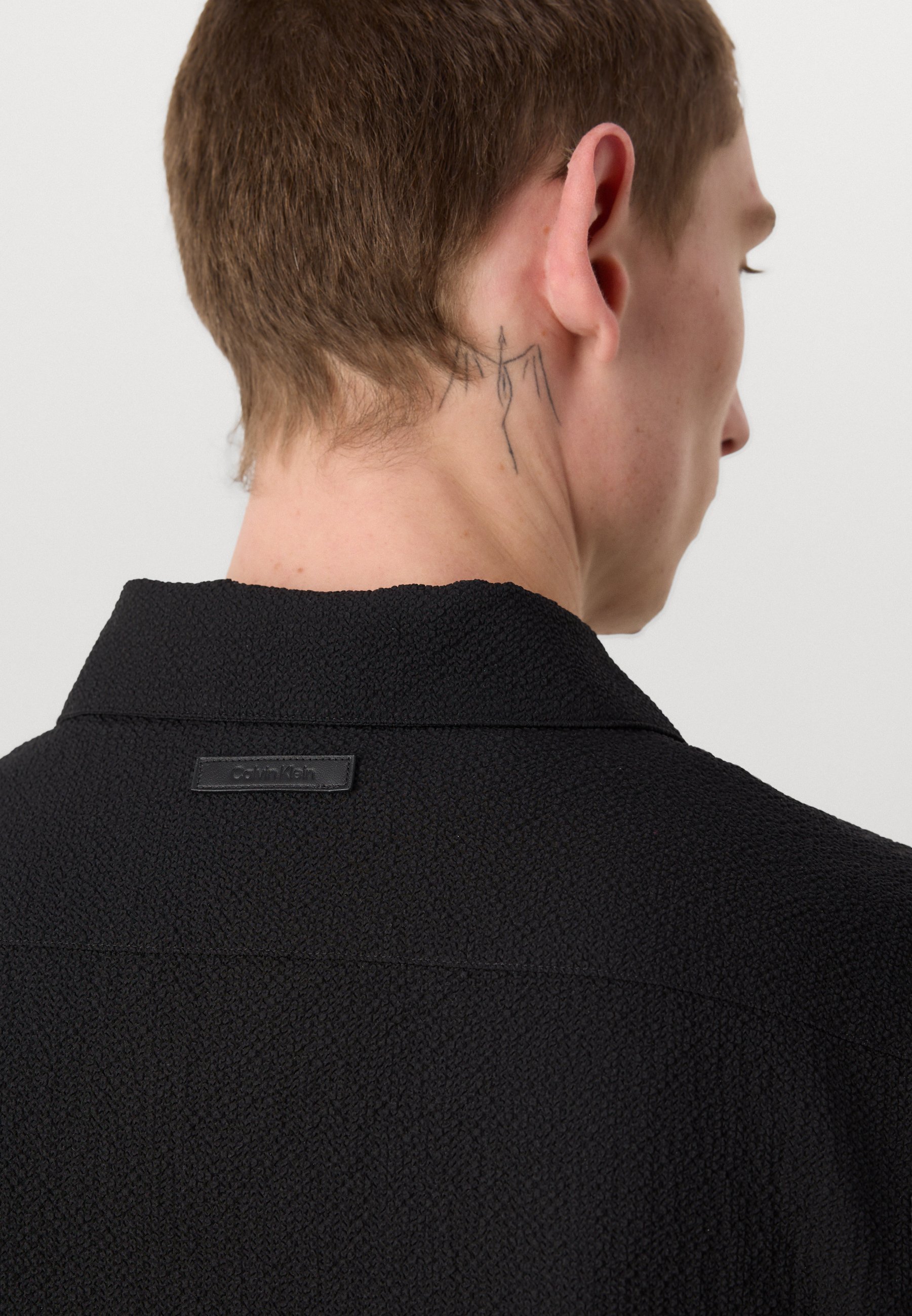 Calvin Klein overhemdjas - Lichte jas - zwart