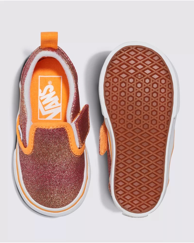 Toddler Slip-On V Glitter Shoe