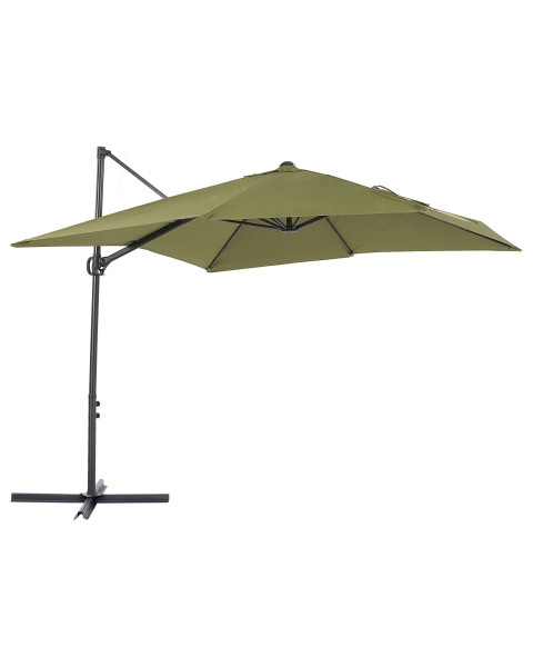 Parasol ogrodowy składany 245 cm zielony
