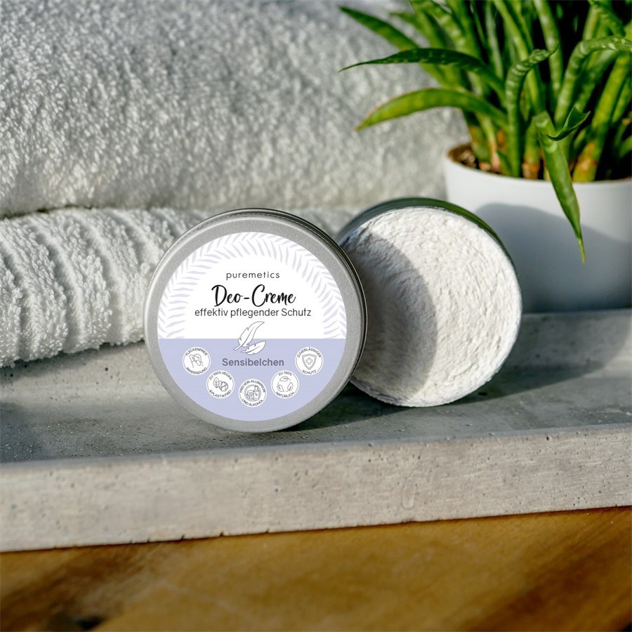 „Puremetics“ dezodorantas jautriai odai – kreminis dezodorantas, 45 g