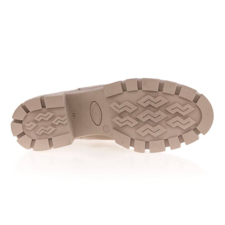 Beige dameslaarzen / enkellaarzen