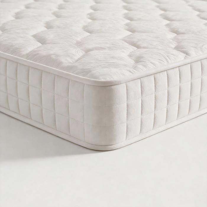 Materasso 90x190 cm - Supporto in memory foam - 7 zone - Schiuma confortevole - Confezione da 2