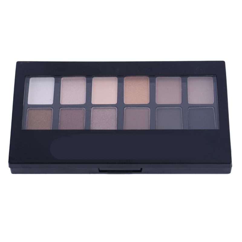 Matte oogschaduw professionele cosmetica 12 kleuren make-up set Nudes Naked Palette oogschaduwpalet Brighten
