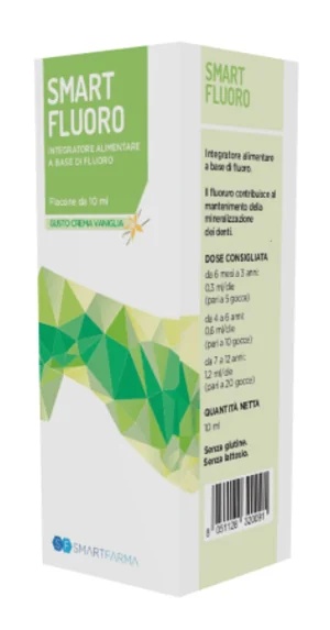 Gouttes de fluorure SMARTFARMA Smart 10 ml, complément alimentaire