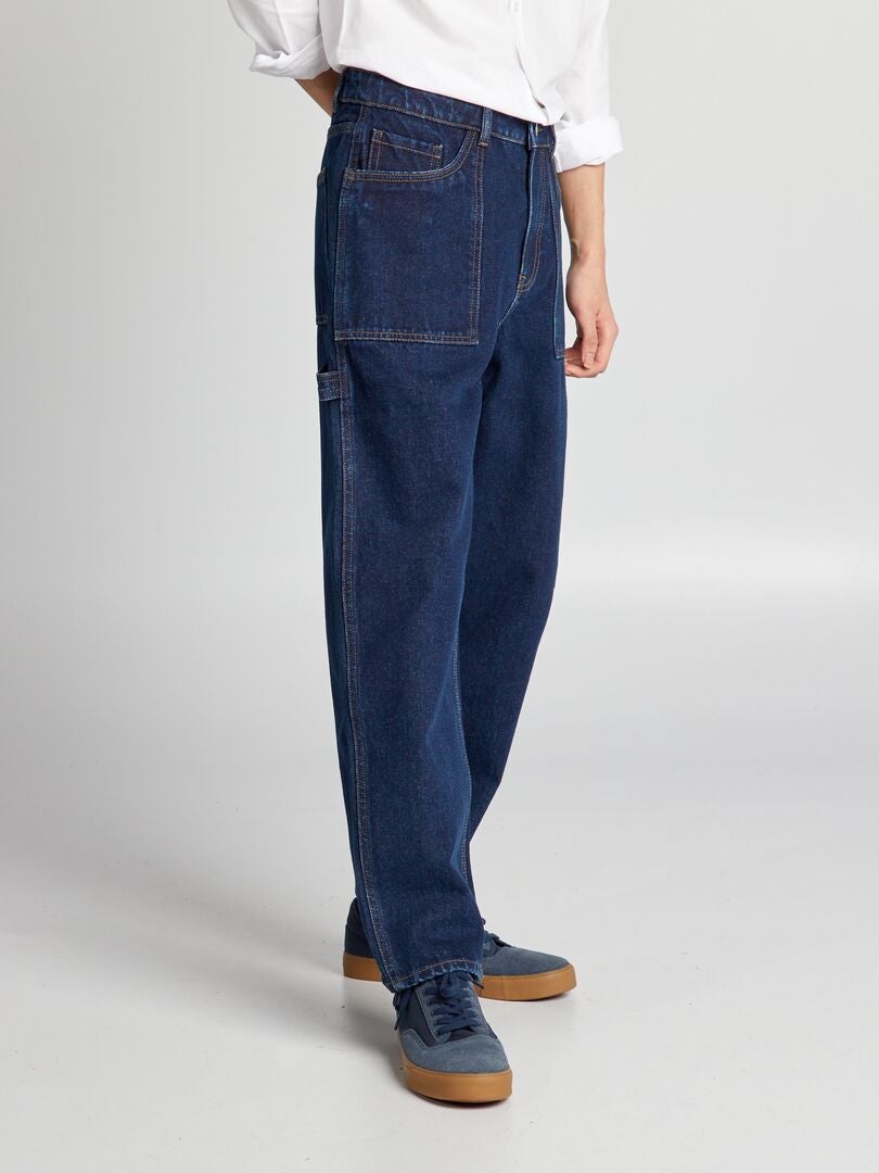 Charpentier jeans met wijde pijpen - BLAUW