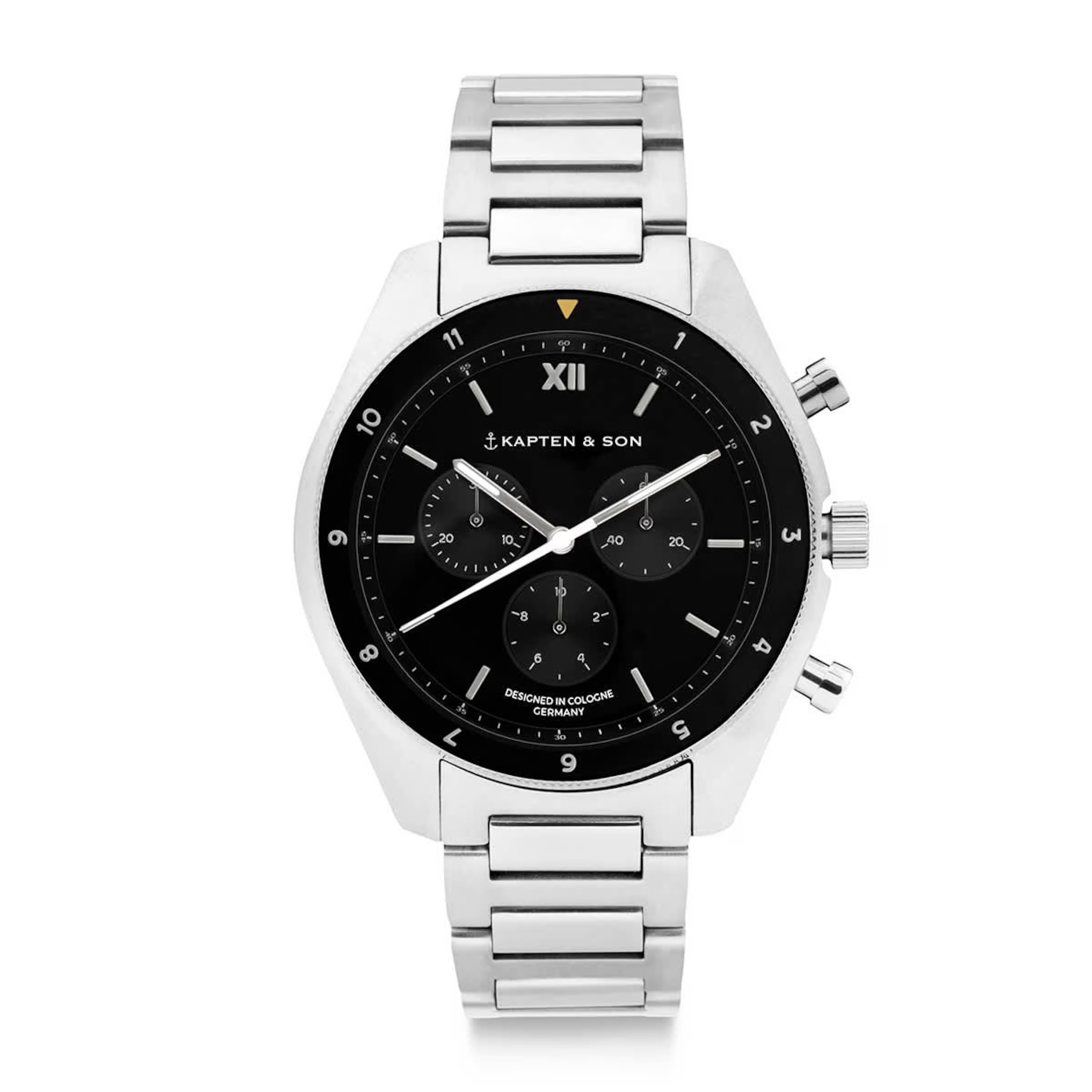 Rise Silver Black Steel