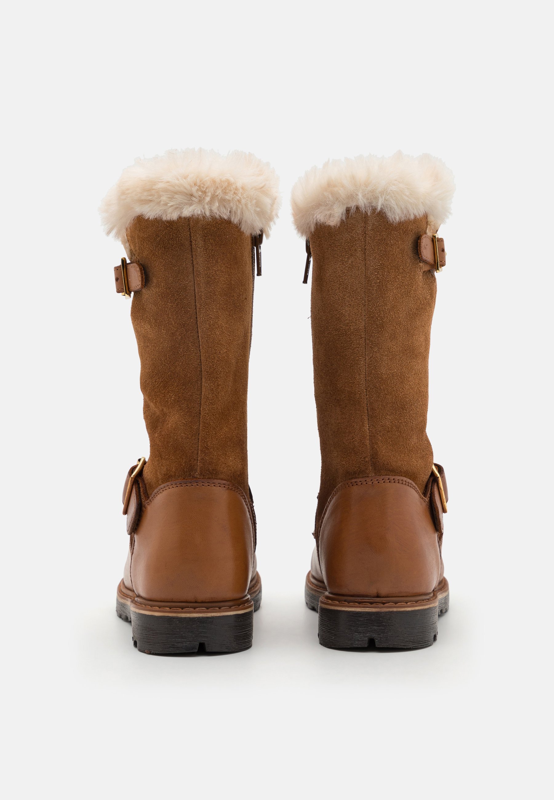 Friboo LEATHER - Laarzen - cognac