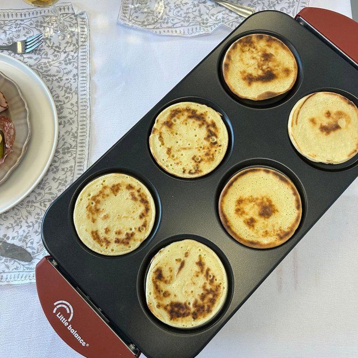Parrilla de raclette 3 en 1 - LITTLE BALANCE - Fiesta divertida - 8 personas - 1600 W - Chili