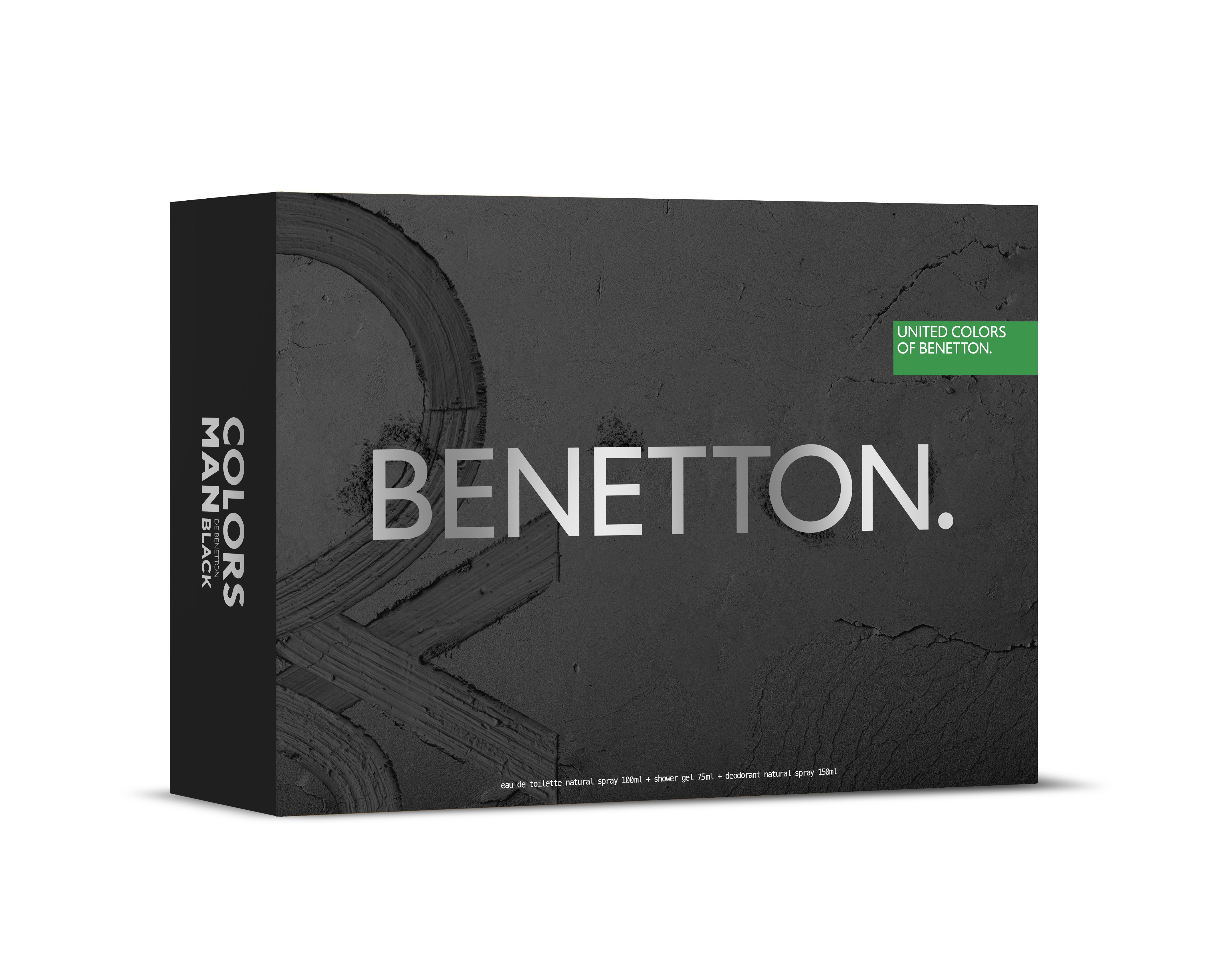Poklon set toaletne vode Colors Man Black Poklon setovi muških parfema