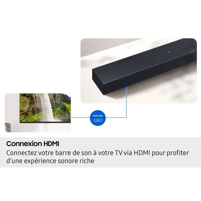 SAMSUNG HW-B410F - Soundbar serie 2.0 canali - Bluetooth - HDMI