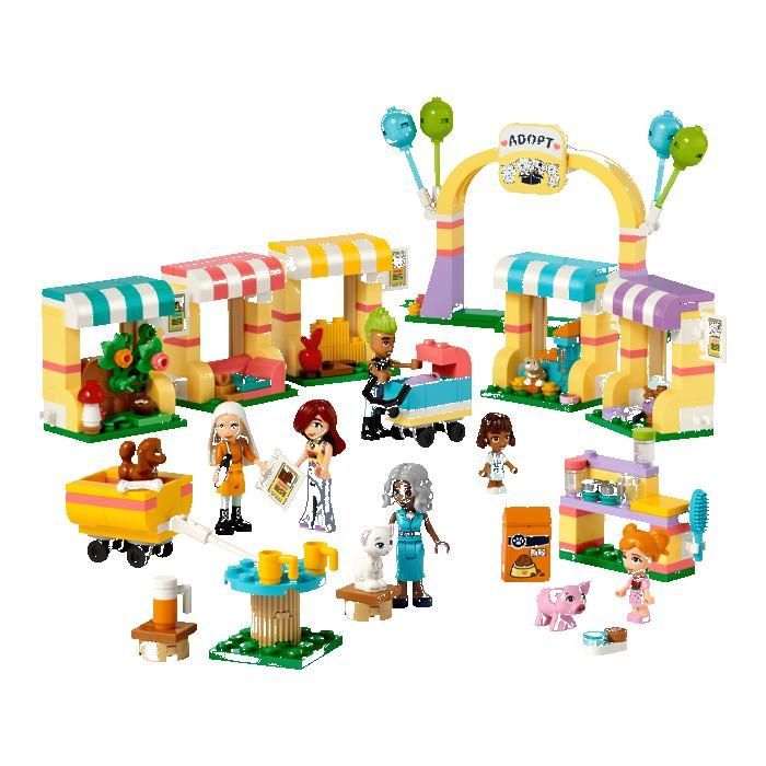 LEGO Friends 42615 Presentes para o Dia da Adoção de Animais de Estimação Brinquedos Colecionáveis 6+