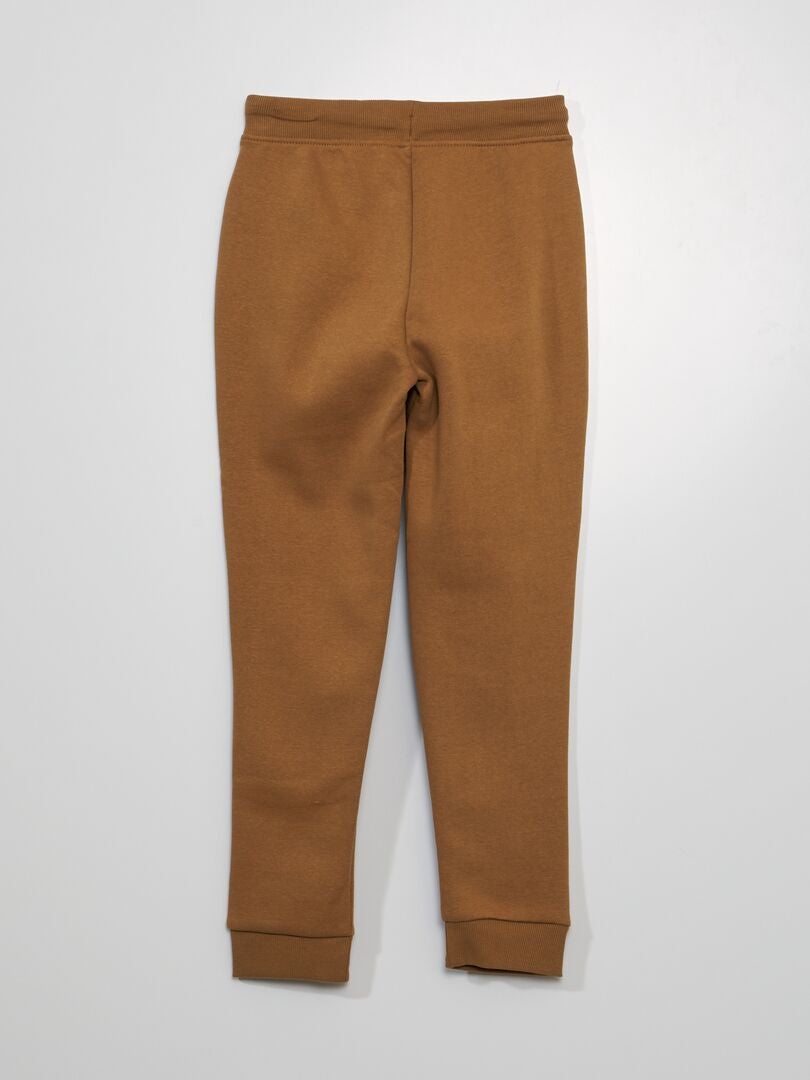 Set van 2 joggingbroeken met sweatshirt-look - BRUIN
