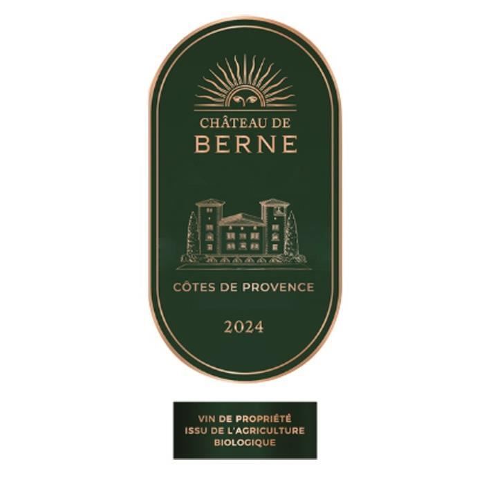 Château de Berne 2024 Côtes de Provence - Vino Rosado de Provenza