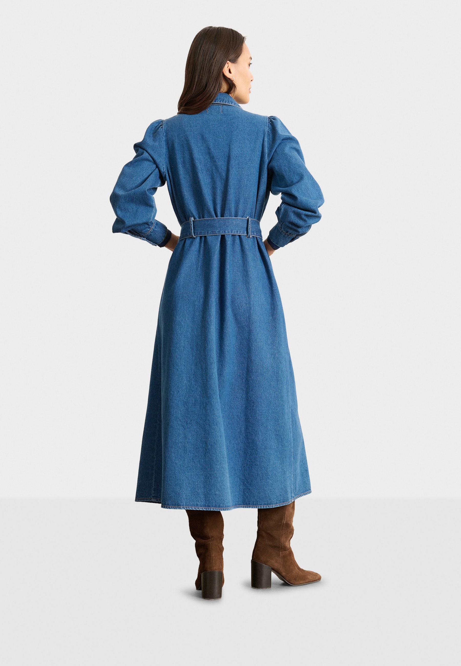 Garance Paris denim jurk - denim
