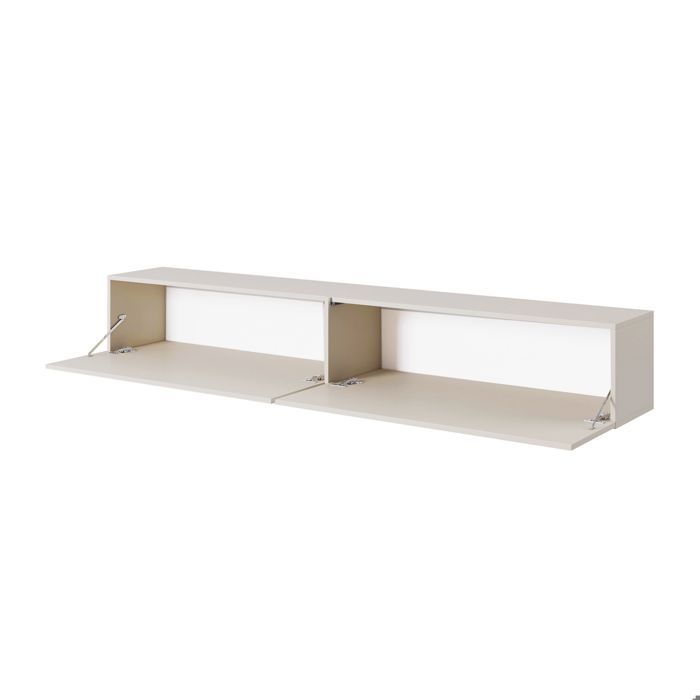 Mobile TV a 2 ante - BALEO - 200 cm - grigio