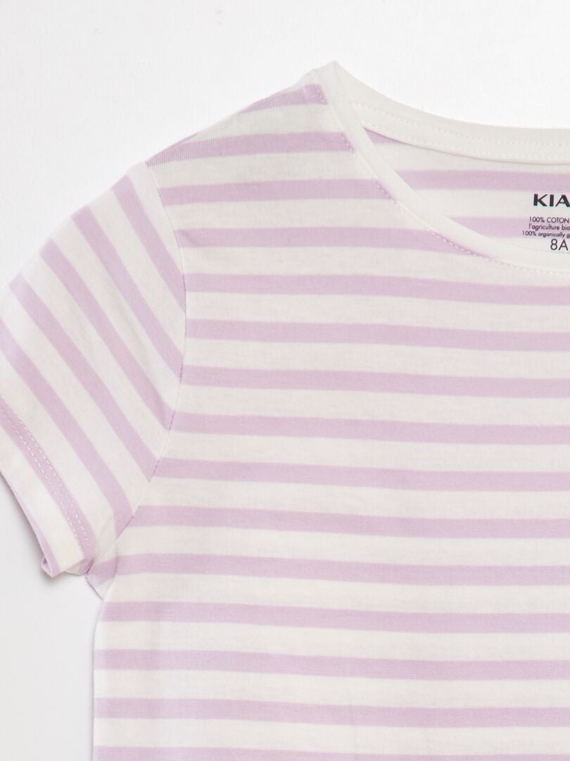 Camiseta con estampado marinero - BLANCA