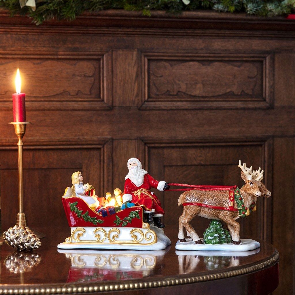 Вилерој и Бох Декоративне санке Носталгична божићна играчка - 1 комад