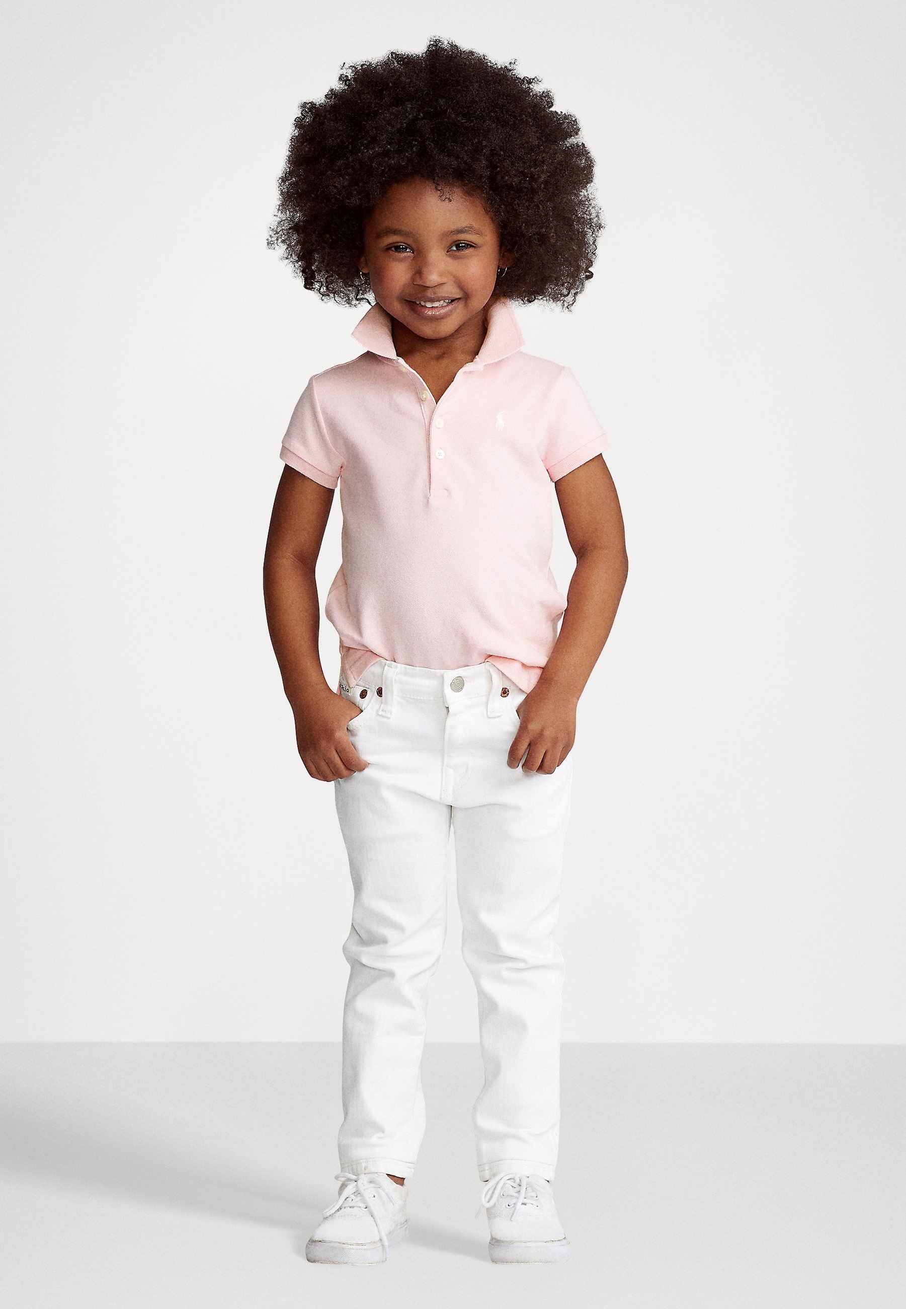 POLO STRETCH MESH POLO SHIRT - Pikeepaita - light pinkPolo Ralph Lauren