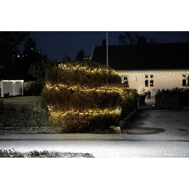 Huisverlichting met 750 LED's, 15 meter, warm licht, Setesdal