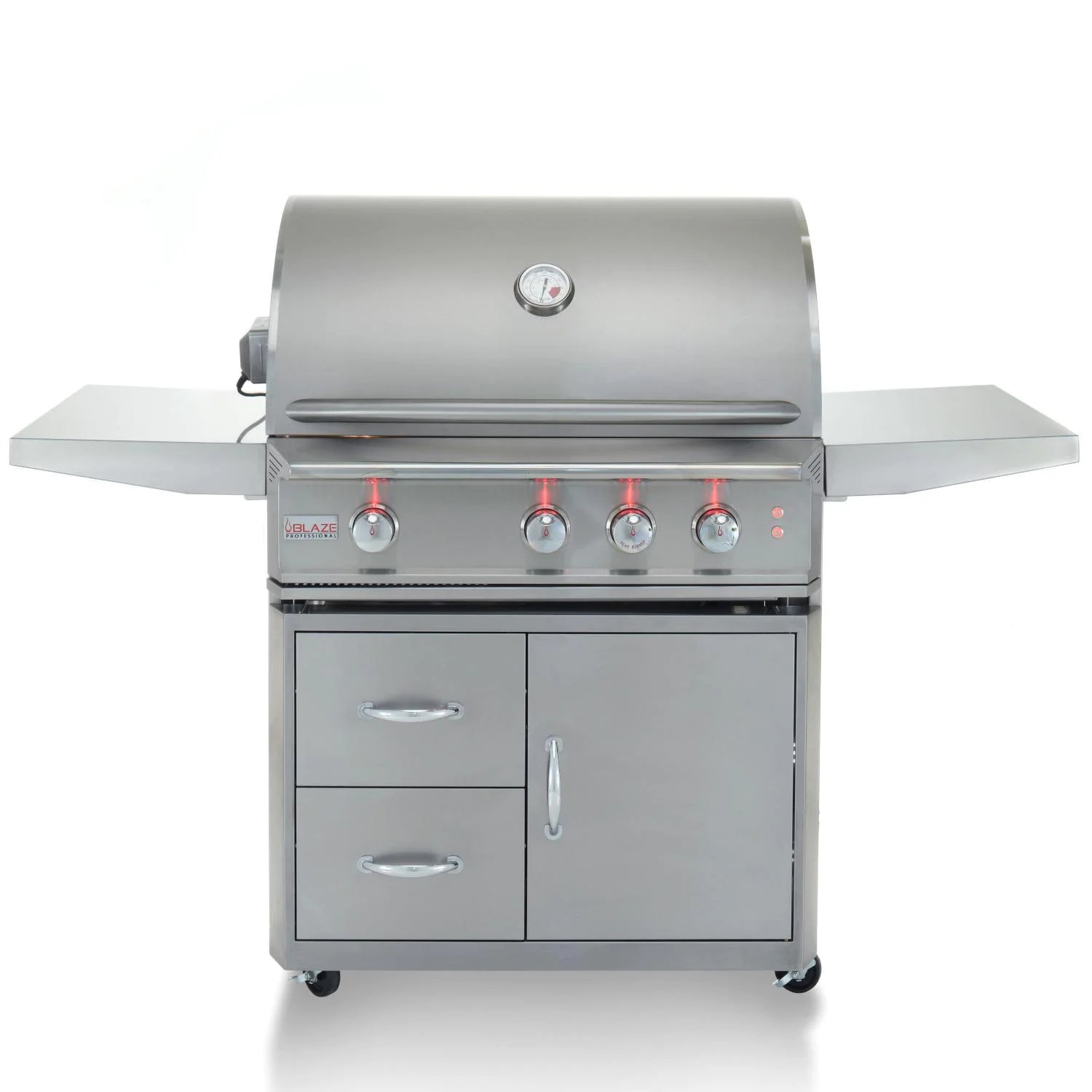 Blaze Professional LUX 34 hüvelykes, 3 égős propán gázgrill hátsó infravörös égővel - BLZ-3PRO-LP