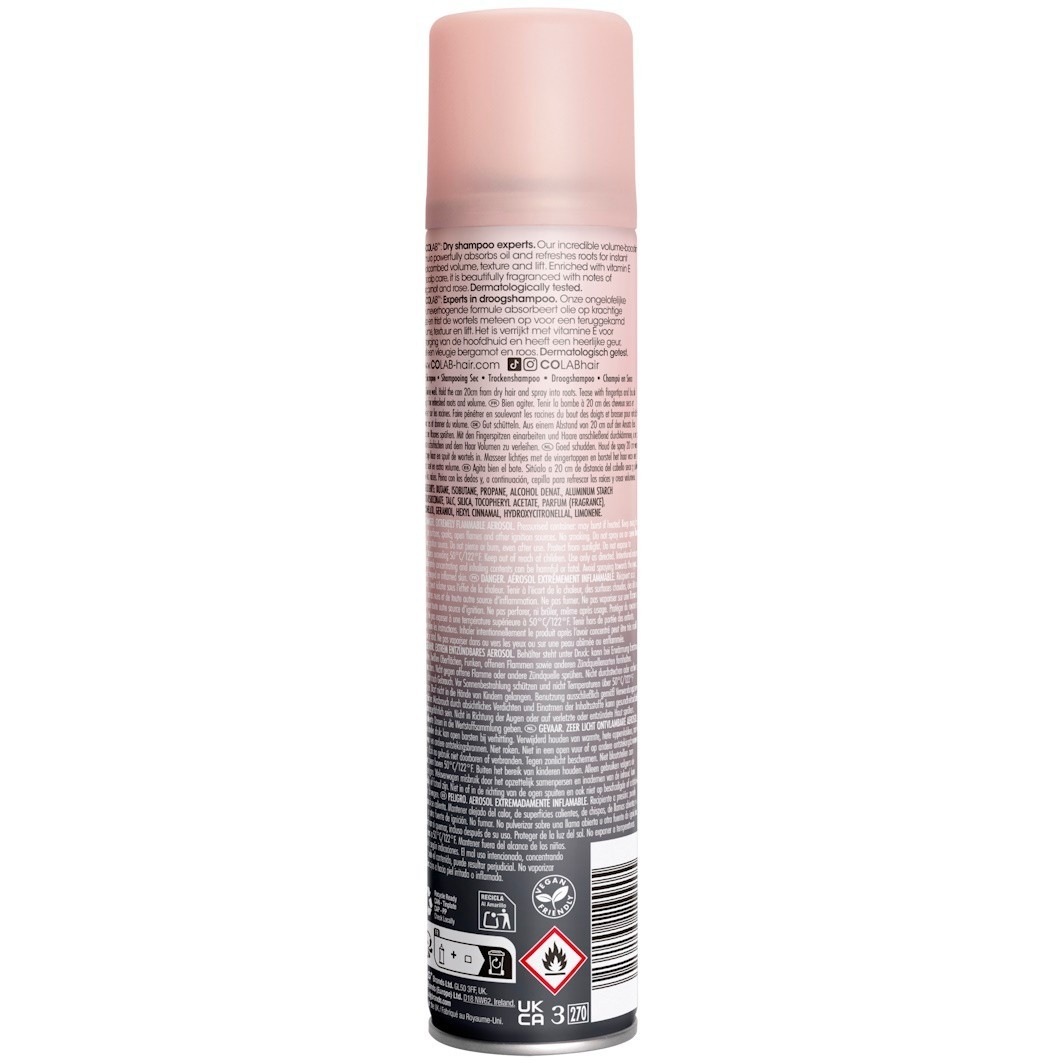 Colab suchý šampón pre extrémny objem - 200 ml