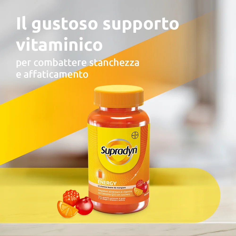 SUPRADYN Supradyn Energy multivitamine voedingssupplement 70 gummies