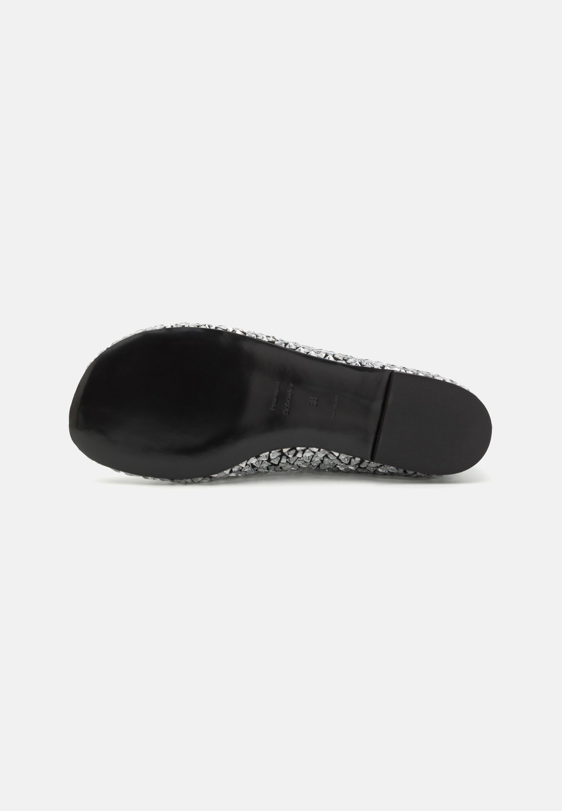 Proenza Schouler BALLET ROLLS CON DECORAZIONI A GUANTO - Scarpe da ballo - nere