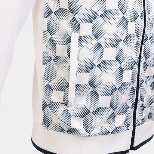  Veste à capuche Joma Supernova III blanche et marine