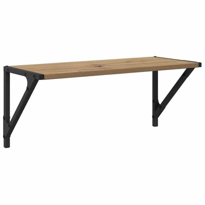 MOT12209-Étagères Murales 2 pcs Chêne artisanal 60 x 25 x 25,5 cm