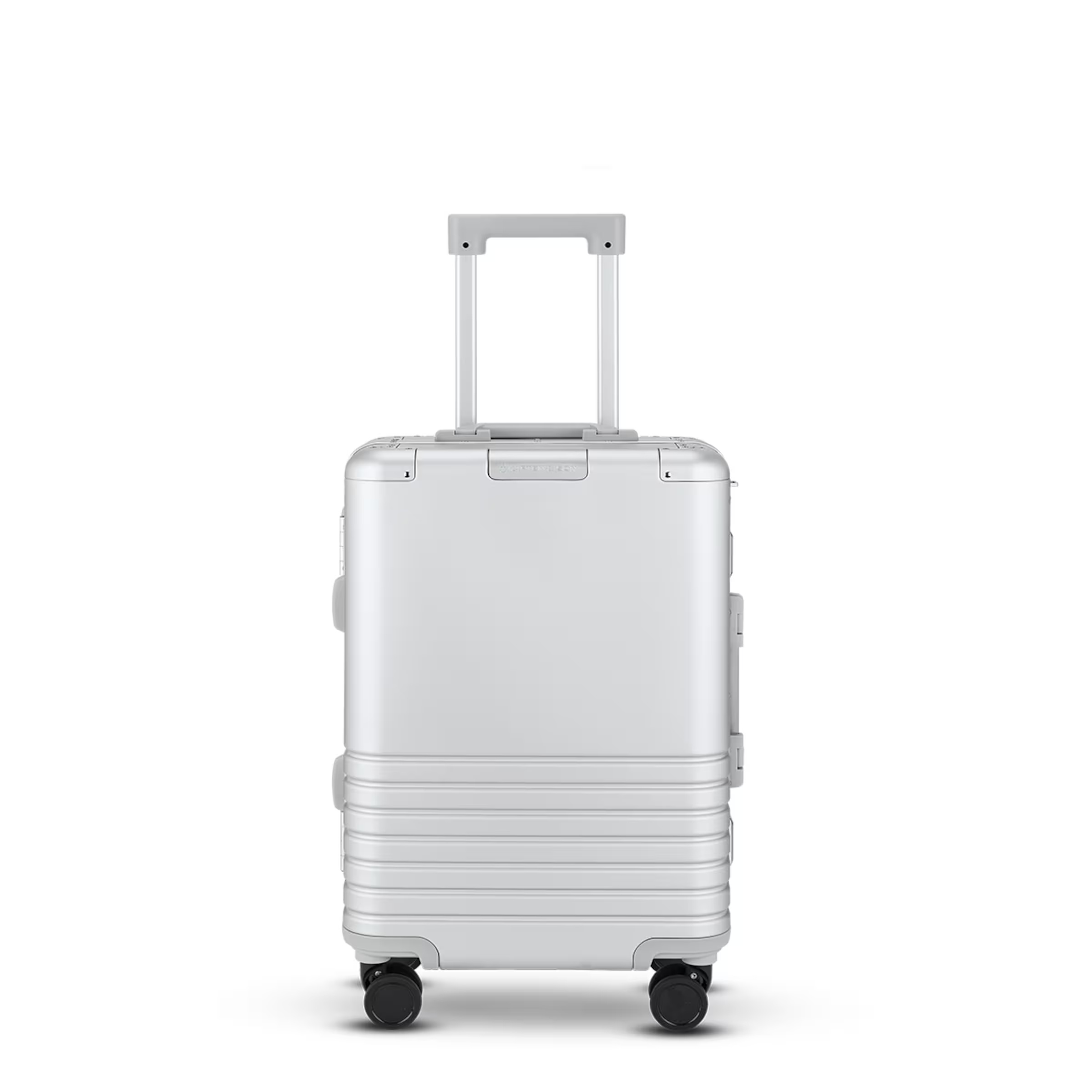 Cabine en aluminium argentée à Heathrow