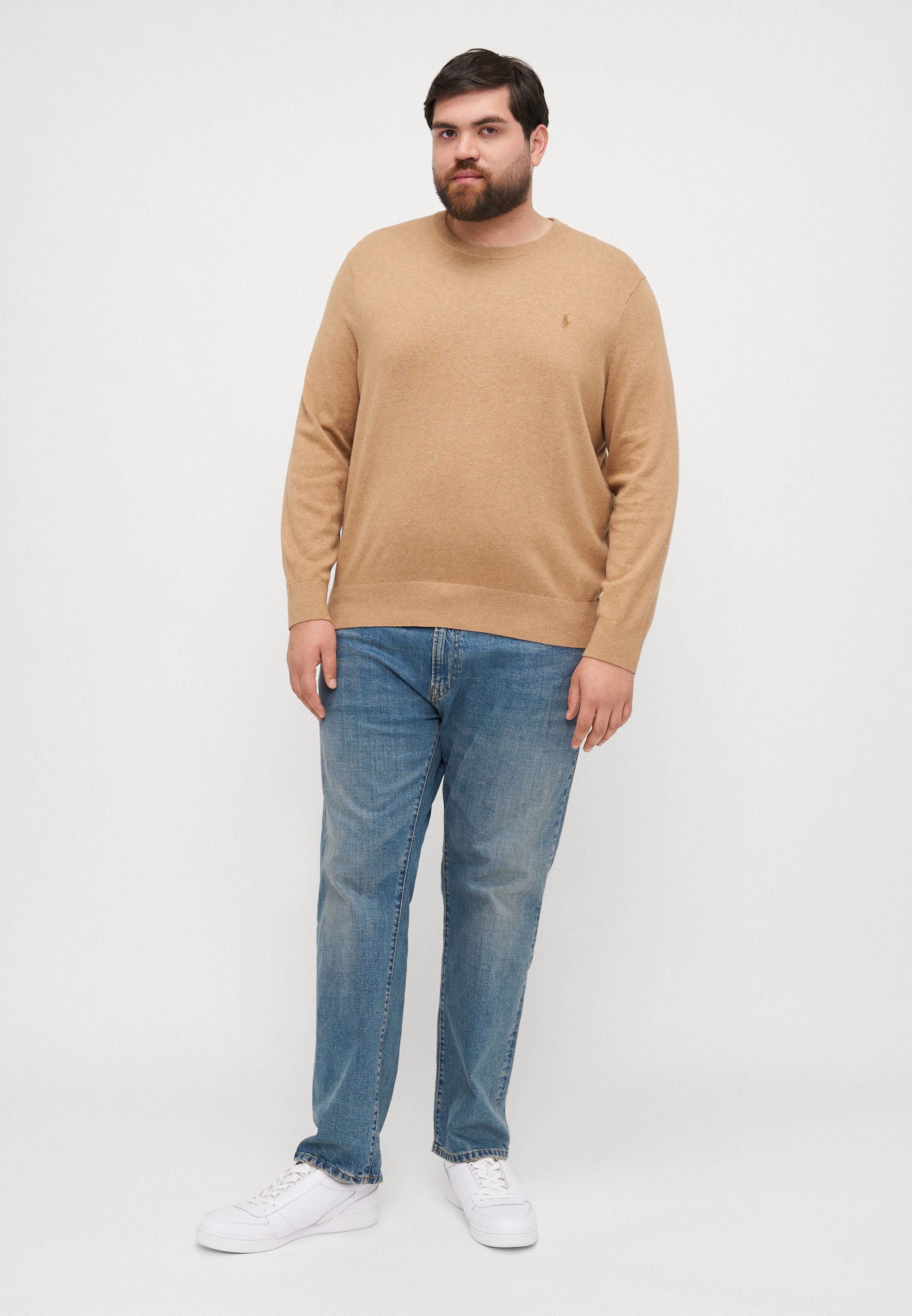 Maglione Polo Ralph Lauren Big & Tall - melange caramello salato