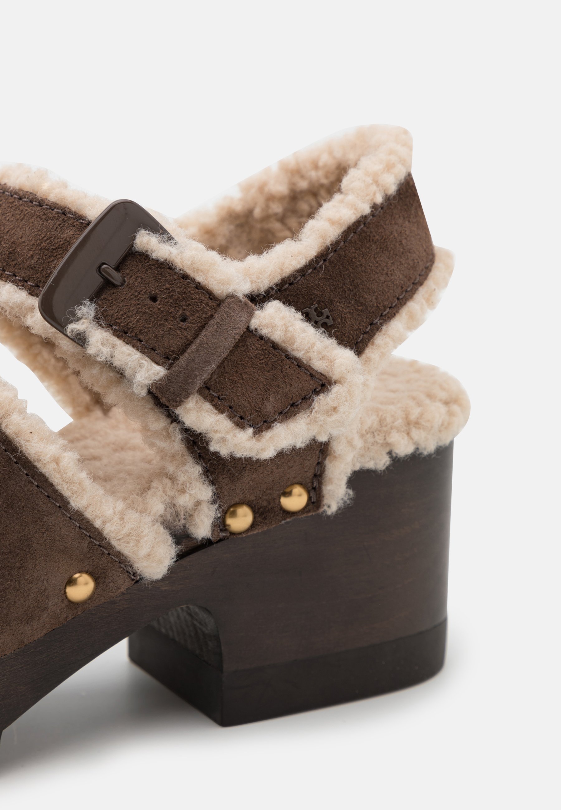 Tory Burch klompen - diep espresso