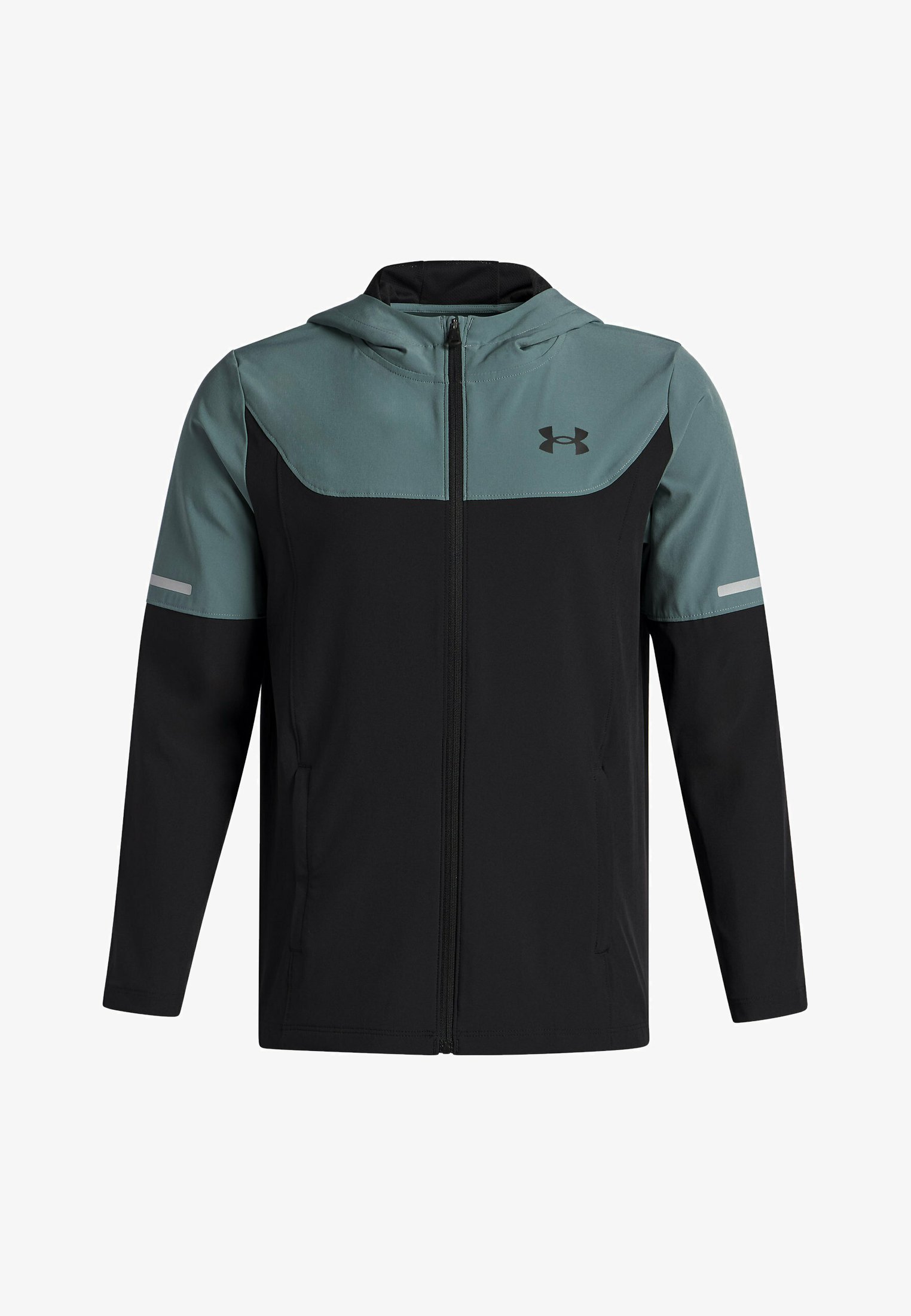 TECH UTILITY WOVEN - Verryttelytakki - blackUnder Armour