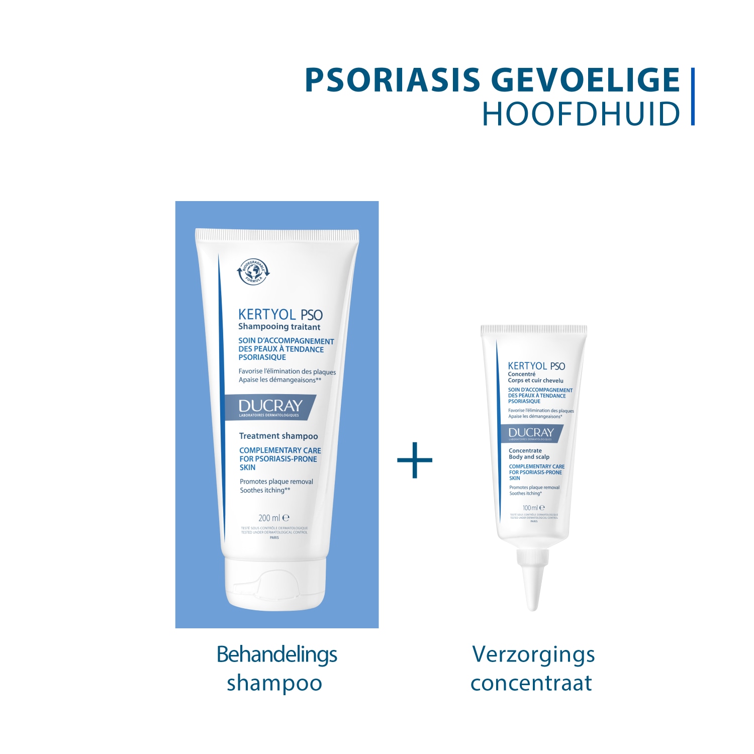 Szampon do włosów Ducray KERTYOL PSO Treatment Shampoo - 200 ml