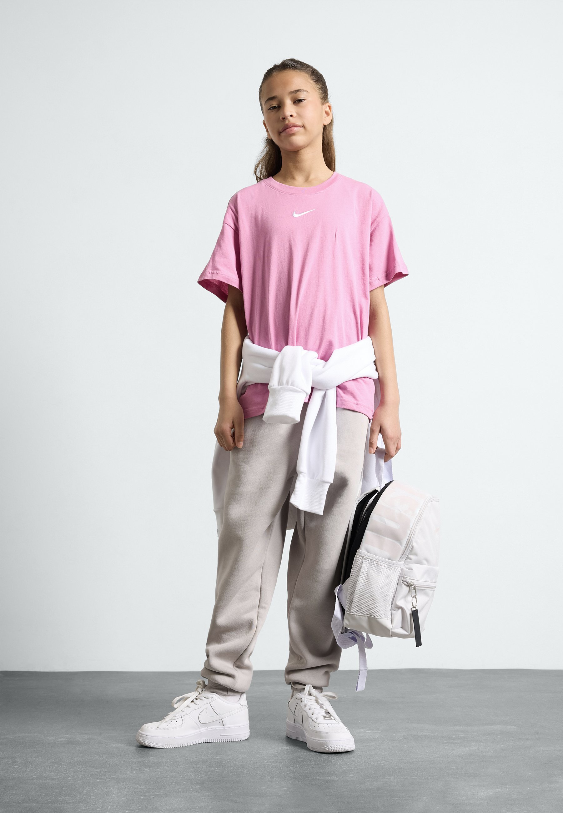 Nike Sportswear MINI UNISEX - Plecak - ogromny szary/opalizujący
