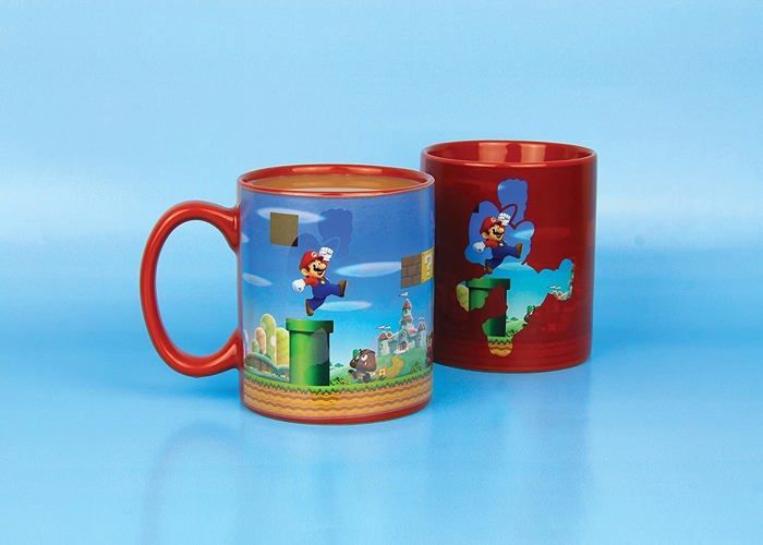 Taza térmica - PALADONE - Mario - Taza termosensible - 300 ml - Rojo
