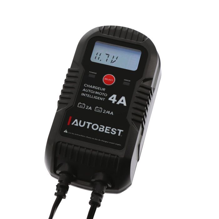 Ladegerät und Erhaltungsladegerät 6-12 Volt / 4 A