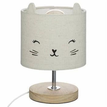 Lampka Cat kremowa