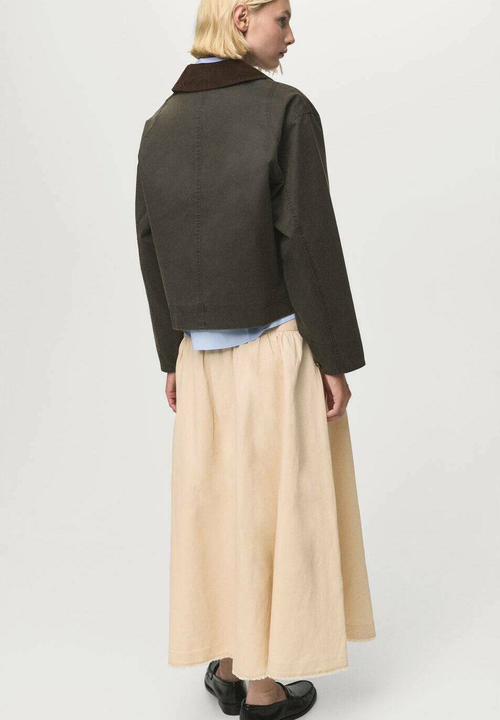 Mango Sommerjakke - khaki
