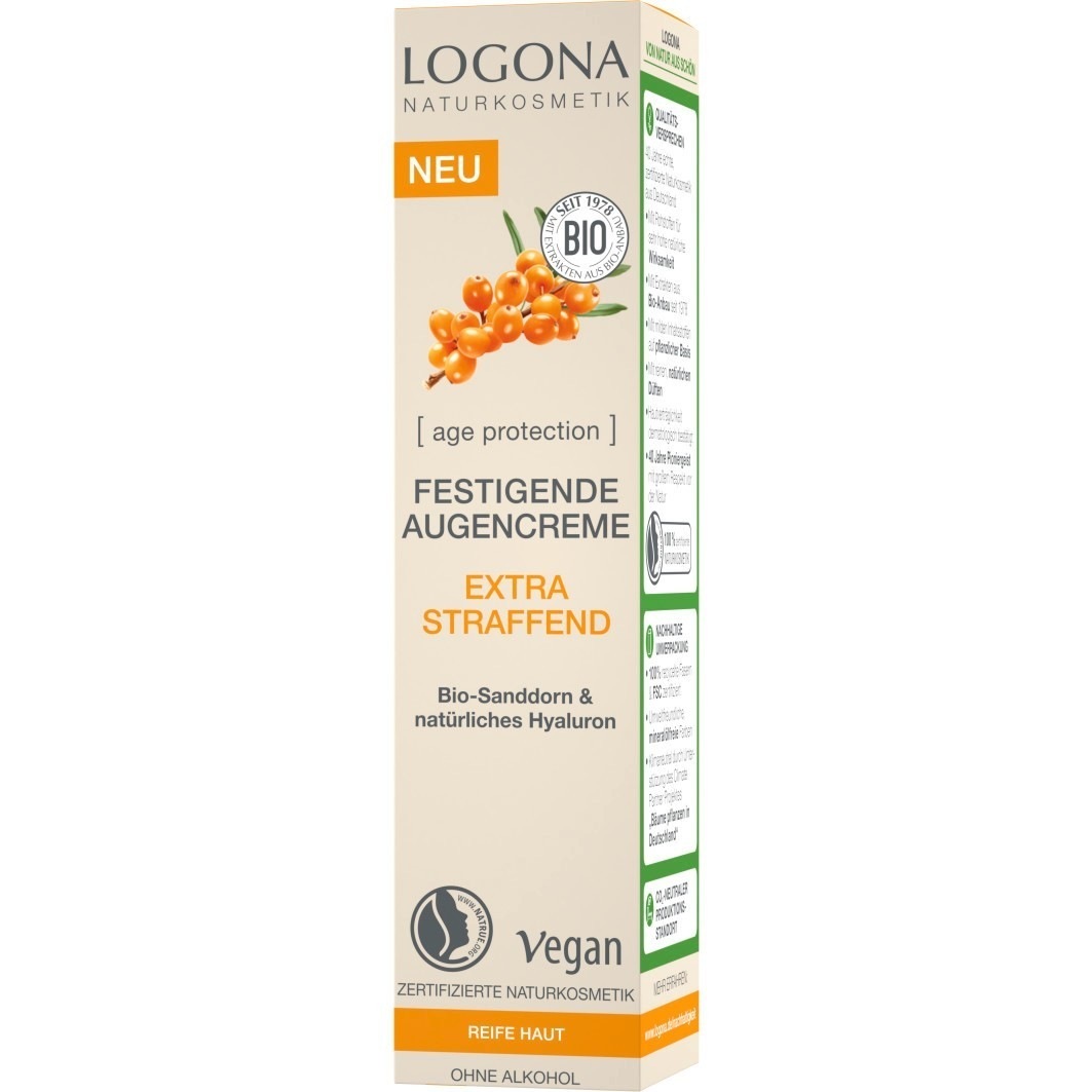 Logona krema za učvršćivanje kože oko očiju protiv starenja - 15 ml