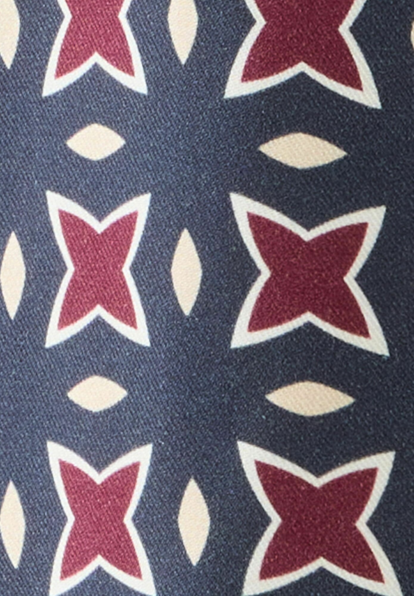 Tamaris Button-Down-Bluse – Nachthimmel-Feige, Weißkappengrau