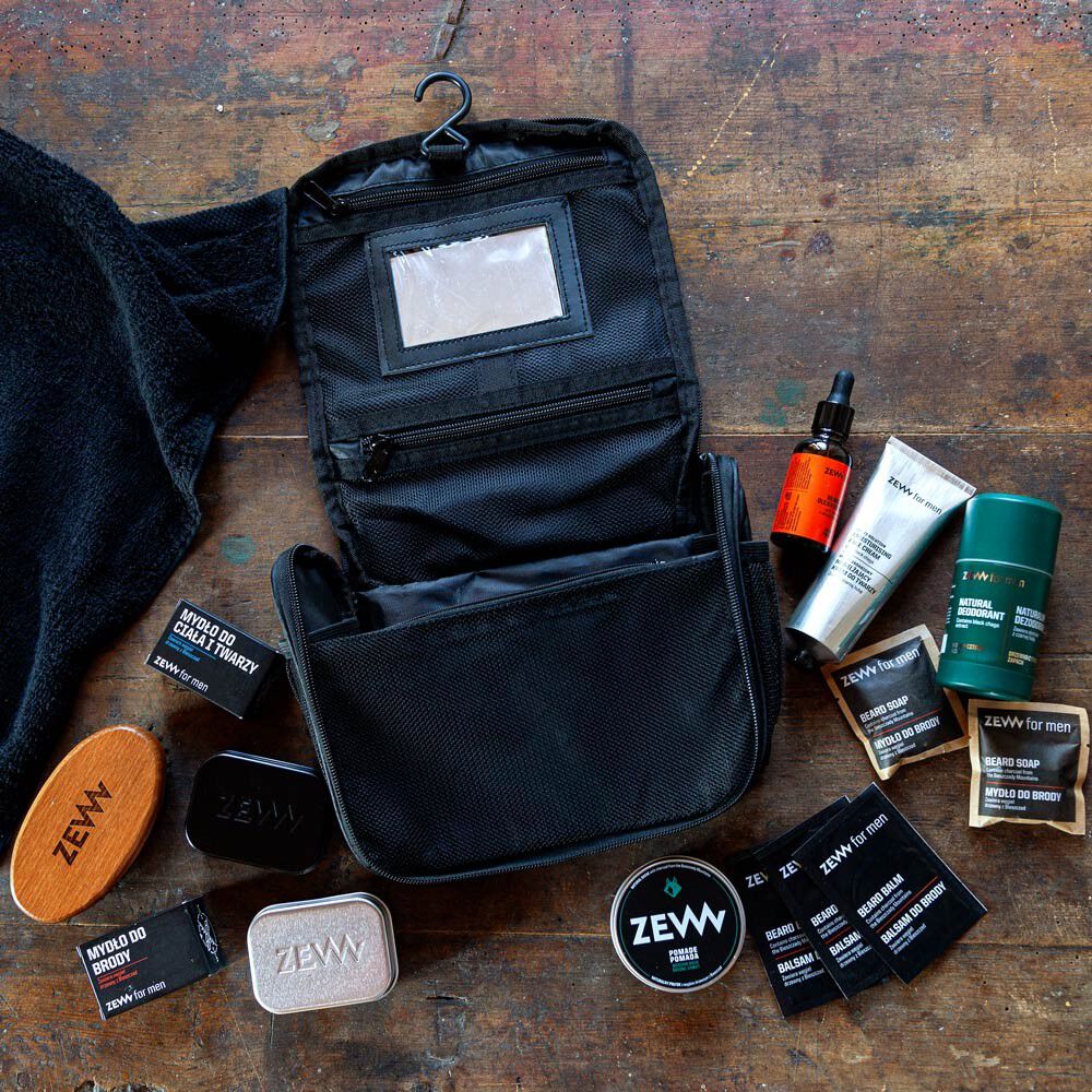 Borse cosmetiche Zew per uomo