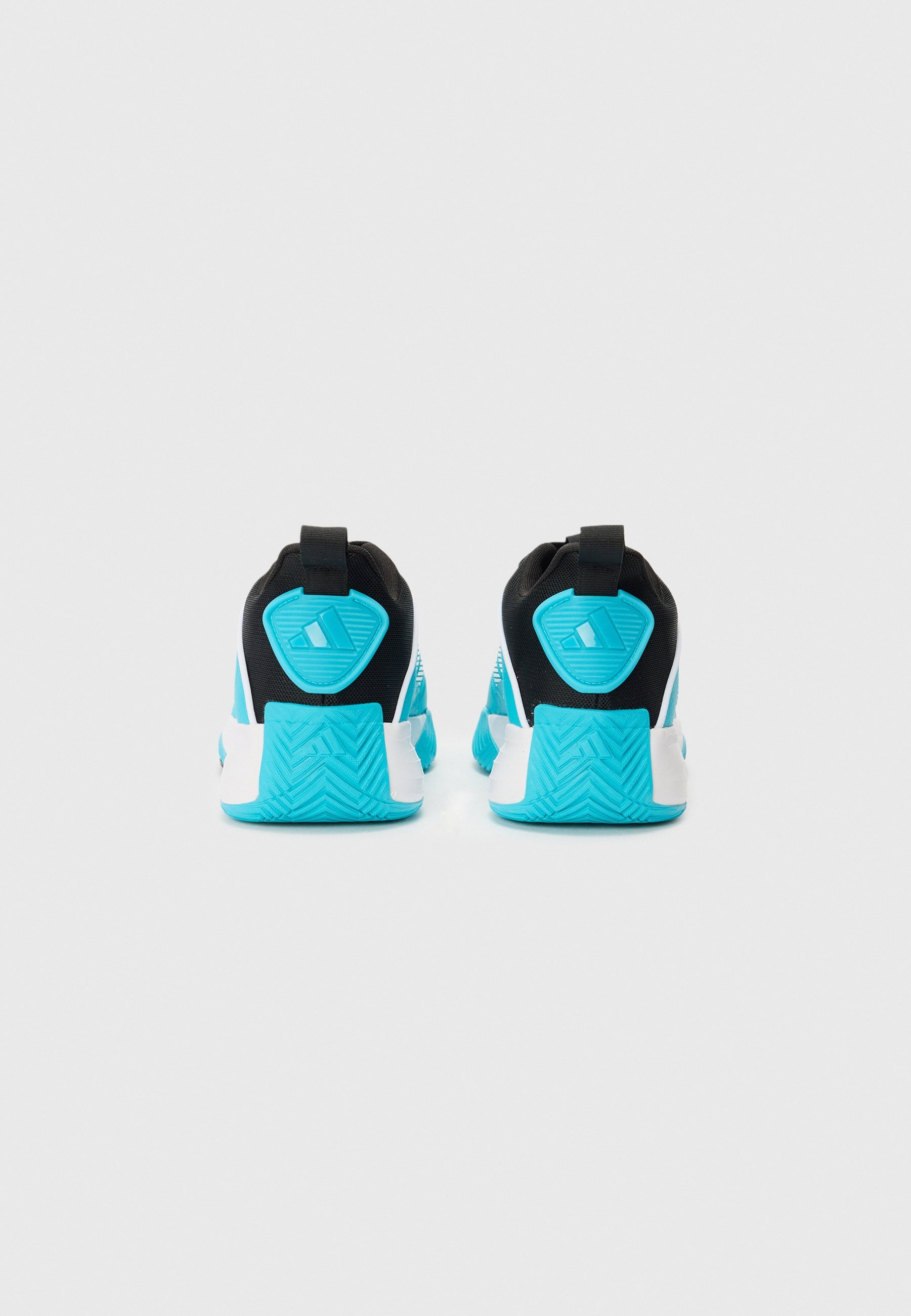 adidas Performance OWNTHEGAME 3.0 - Basketbalschoenen - helder cyaan/wit/kernzwart