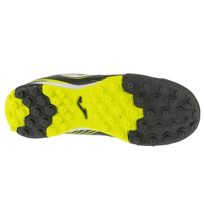 Botas de fútbol para césped artificial - JOMA - Propulsion Jr 2501 TF PRJW2501TF - Negras - Sintéticas - Para niño