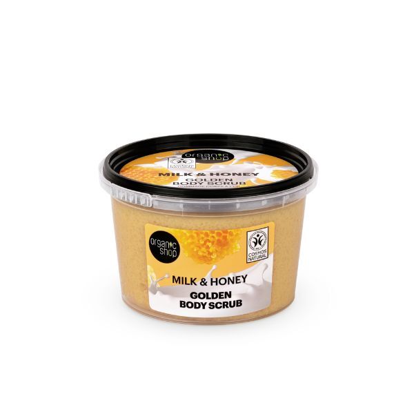Bio-Shop Milch & Honig Goldenes Körperpeeling 250 ml