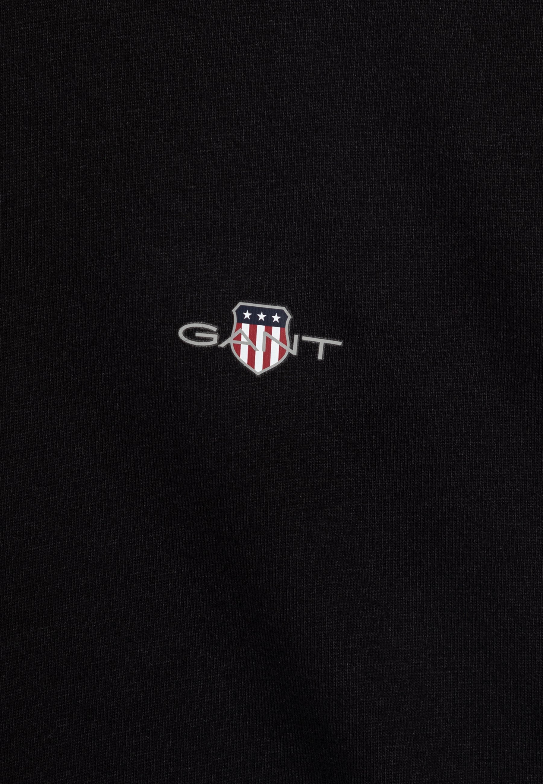 GANT C GECK UNISSEX 2 UNISSEX - Camiseta básica - preta
